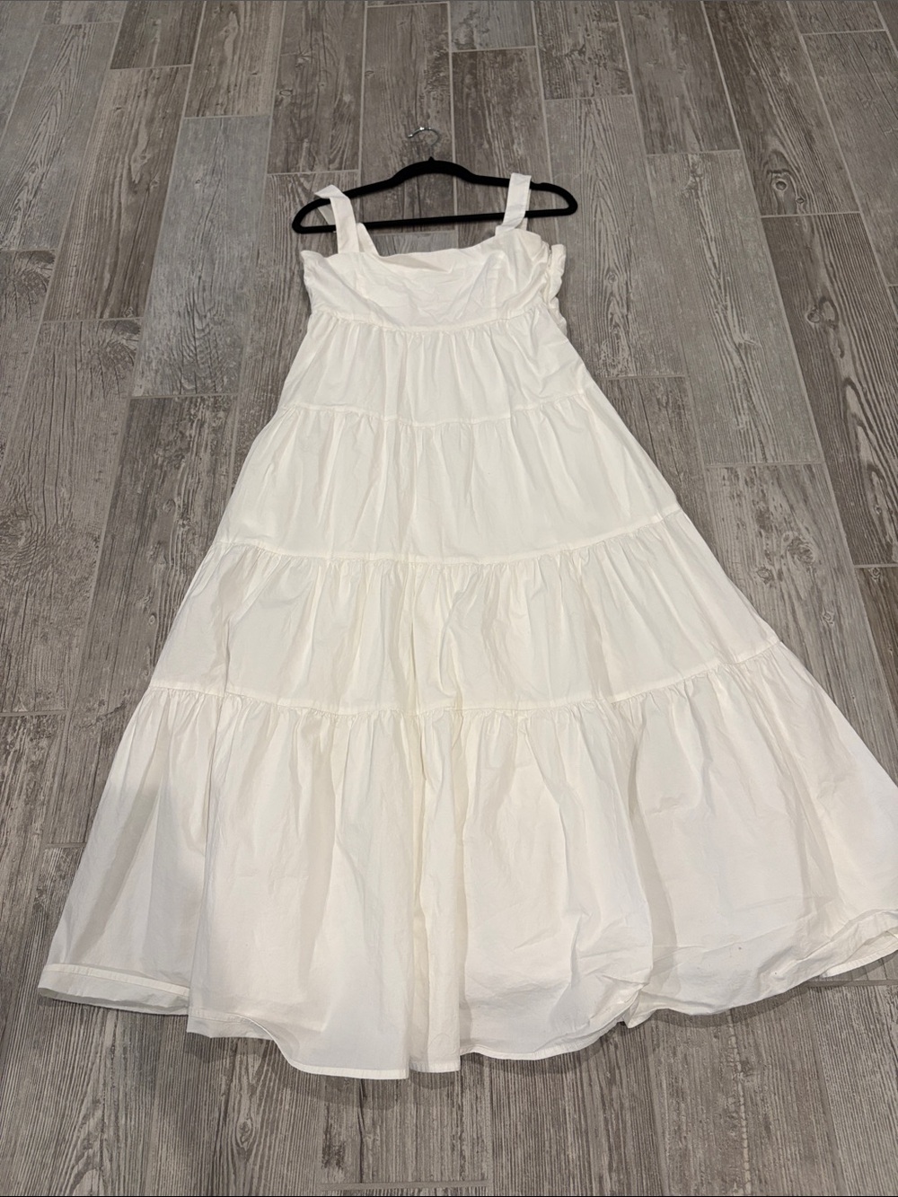 White Tiered Maxi Dress - Michael Kors